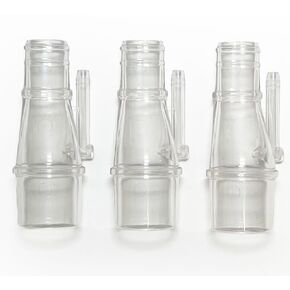 Nispira Custom Tube Adapter Compatible with Z1 Z2 Travel CPAP Machine, Pack of 3