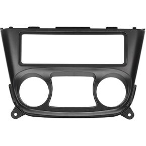 Fydun 1DIN Car Stereo Audio Fascia Dash Stereo Bezel ABS Wearproof Navigation Trim Replacement for Nissan Almera ​Sentra 2000‑2006