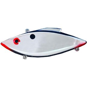 Bill Lewis Lures Rat-L-Trap Lures 3/4-Ounce Mag Trap (Chrome Blue Back/Red Eye)