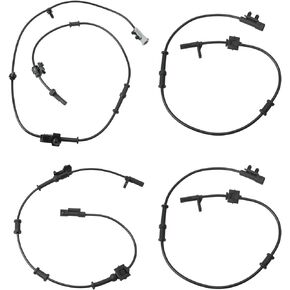 AUTOKAY 4 ABS Wheel Speed Sensor Front & Rear Fits for Dodge Challenger for Chrysler 300 2015-2022 RWD