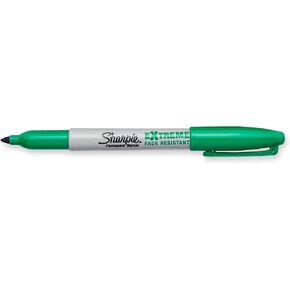 SHARPIE Extreme Permanent Markers, 12-Pack, Green (1927435)