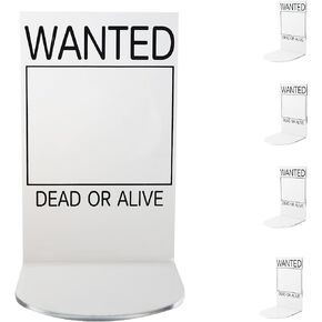 5 Pack Acrylic Floating Shelves for Pop Figure Display, Unique Design Clear Risers Display for Action Figure Wall Storage, Organizers Acrylic Shelf for Figures Stand Collection
