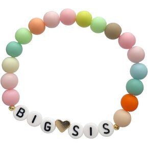 Big Sister Gift for Sister, Big Sister Bracelet, Little Sister Gifts for Sisters for Little Girls, Big Sister Announcement, Sister Jewelry