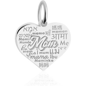 Mini Mom Heart Charm