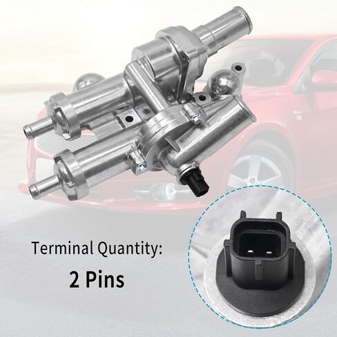 68003582AB Aluminium Thermostat Housing Assembly Replacement for Dodge Jeep Chrysler Vehicle - 200 Sebring Avenger Caliber Journey Compass Patriot 1.8L 2.0L 2.4L in Saudi Arabia