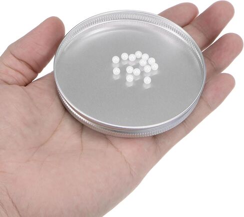 uxcell 28pcs Ceramic Bearing Balls 4mm 5/32" Diameter ZrO2 Zirconium Oxide Solid Ball G10 Precision Balls, White in Saudi Arabia