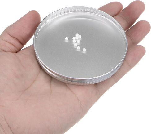 uxcell 28pcs Ceramic Bearing Balls 4mm 5/32" Diameter ZrO2 Zirconium Oxide Solid Ball G10 Precision Balls, White in Saudi Arabia