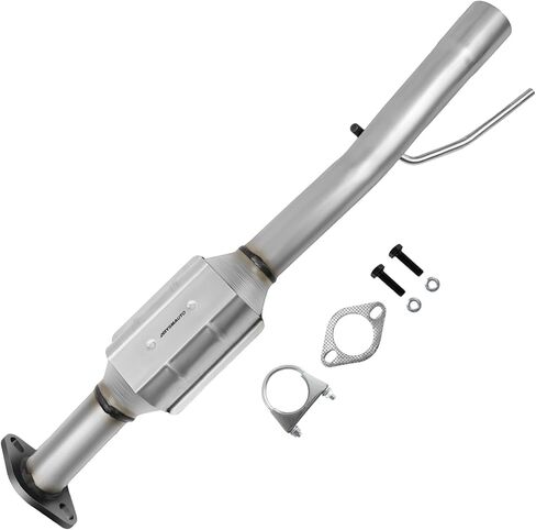 Rear Catalytic Converter Compatible with Ford Escape/Mazda Tribute/Mercury Mariner 2005 2006 2007 2008 2.3L l4/3.0L V6 Catalytic Convertor Direct-fit Euro IV 19255 (EPA Compliant) in Kuwait
