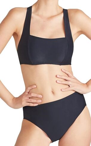 Yummie Women's Standard Gaia High Waist Swimsuit Bikini Bottom in Kuwait