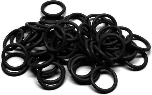100 PCS Oil Drain Plug, O-Ring Replacement Oil Drain Plug, Oil Drain Plug Replacement for Car (Black) in Saudi Arabia