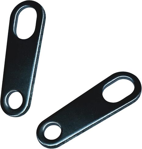 Motorcycle Rear Turn Signal Relocater Holder Shock Brackets Black for Harley Motorbike Bobber Old School Cafe Racer (Black 2 pcs) in Saudi Arabia