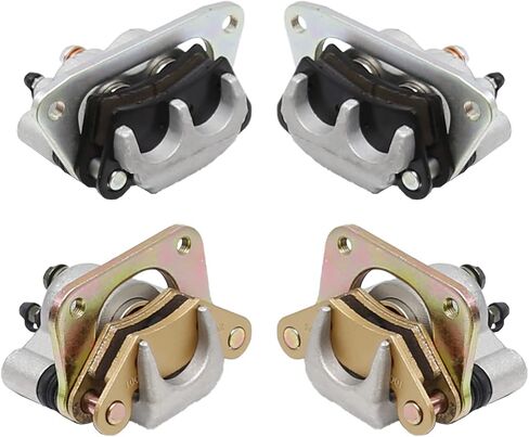 4PCS Rear & Front Brake Calipers Asembly Replacement for Polaris RZR 800 RZR S 800 2008-2014 Replace #1911186 1911187 1911216 1911217 in Saudi Arabia