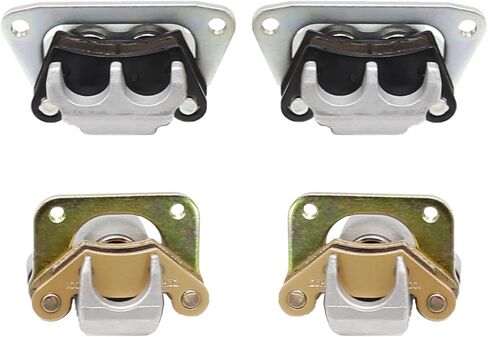 4PCS Rear & Front Brake Calipers Asembly Replacement for Polaris RZR 800 RZR S 800 2008-2014 Replace #1911186 1911187 1911216 1911217 in Saudi Arabia