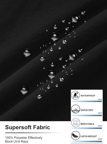 قميص صيد السمك للرجال بأكمام قصيرة، قميص صيفي مقاوم للماء للمشي لمسافات طويلة، قميص بأزرار سفلية مع جيب بسحاب، خفيف الوزن in Kuwait