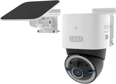 حامل مشابك جانبية من الفينيل لكاميرا أمان اللوحة الشمسية Eufy Security 4G LTE Cam S330 (عبوة واحدة، أبيض) in Kuwait