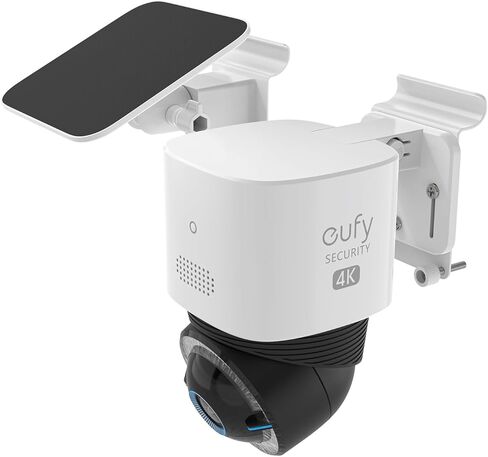 حامل مشابك جانبية من الفينيل لكاميرا أمان اللوحة الشمسية Eufy Security 4G LTE Cam S330 (عبوة واحدة، أبيض) in Kuwait