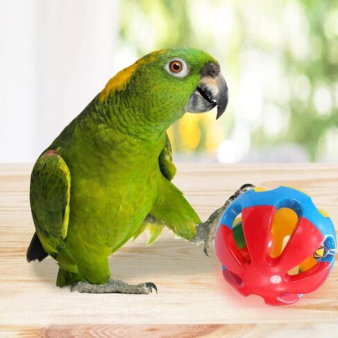 Bird Chew Foraging Toy Mini Sneakers Sports Shoes Toy with Bells for Parrot Parakeet Cockatiel Lovebird Conure Finch Canary African Grey Budgie Cage Accessories … in Saudi Arabia