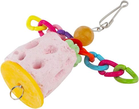 VTurboWay 2 Pack Bird Calcium Chew Toy Teeth Grinding Chew Treats for Bird Parrot Parakeet Cockatiel Conure Hamster Gerbil Rat Mouse Chinchilla Guinea Pig in Saudi Arabia
