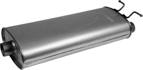 Walker Quiet-Flow SS 21396 Direct Fit Exhaust Muffler 2.5" Inlet (ID) 2.5" Outlet (ID) for Dodge Durango in Saudi Arabia