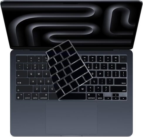 T Tersely [2 Pack] Keyboard Cover Protector for 2023/2022 MacBook Air 13.6" Air 15"/Pro 14" Pro 16" (Model A2918 A2992 A2991 A2681 A2941 A2779 A2442 A2780 A2485) - Ultra Thin,Clear (Clear) in Saudi Arabia