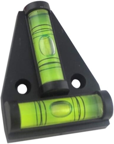 RV T Level Bubble Level, Multipurpose 2 Way Spirit Level T-type Spirit Level Bubble for RV, Machines, Furniture, Tripods, Camera Equipment Measure in Kuwait