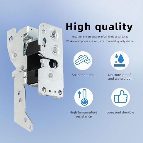 Door Lock Latch Assy Compatible with Volvo Truck LH VN VNl VT 1993-2012 FM9 2001-2005 FM12 1998-2005 FH12 1993-2005 FH16 1993-2006 Replace 20588325 8143652 (Driver Side) in Kuwait