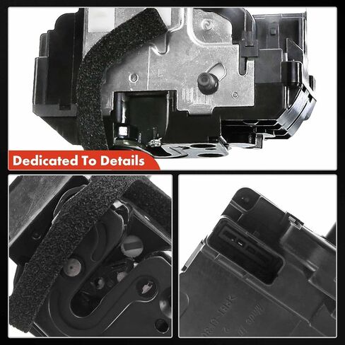 A-Premium Door Latch Lock Actuator Compatible with Nissan Vehicles - Versa 2007-2013 Hatchback, 2007-2010 Sedan - Rear Right Passenger Side, Replace# 82500-EL00A, 82500-EL00B in Saudi Arabia