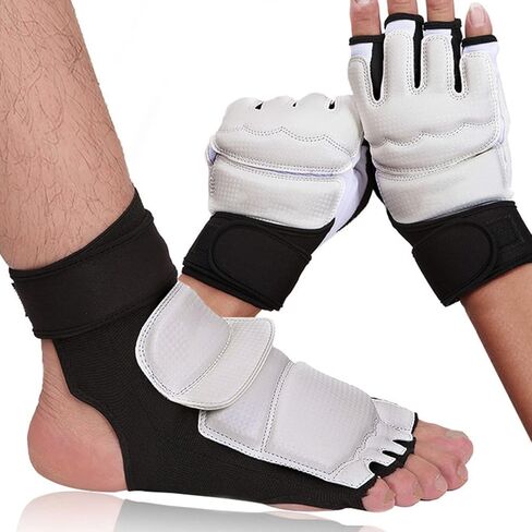 Taekwondo Sparring Gloves Professional Adult Kid Breathable Punch Bag Training Kickboxing Gloves, for Sparring Martial Arts Boxing Training for Adults and Kids in Saudi Arabia