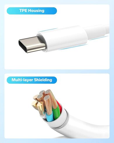 MoKo Lightning to USB C Cable Adapter 2 Pack, Lightning Female to USB C Male Adapter Connector for iPhone 15/15 Pro/15 Pro Max/15 Plus, Support 35W PD Fast Charging & Data Transfer, Not for Audio/OTG in Saudi Arabia
