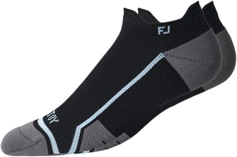 FootJoy Womens 18093h Golf Socks, Black, 6-9 US in Saudi Arabia