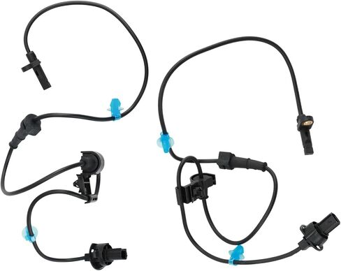 TRQ Front ABS Wheel Speed Sensor Set Compatible with 14-20 MDX Honda Passport Pilot Ridgeline in Saudi Arabia