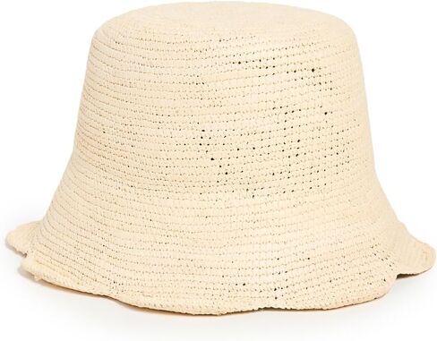 قبعة فريا النسائية من القش ذات الغرز المتقاطعة in Kuwait