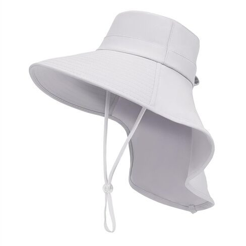 Sun Hats for Women UV Protection Fishing Hiking Hat with Neck Flap Wide Birm Boonie Hat Women&Men in Saudi Arabia