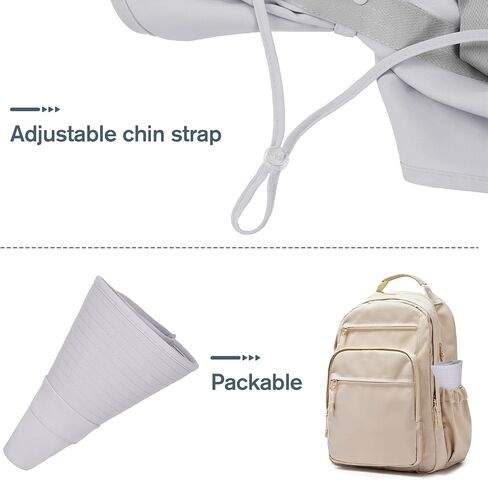Sun Hats for Women UV Protection Fishing Hiking Hat with Neck Flap Wide Birm Boonie Hat Women&Men in Saudi Arabia