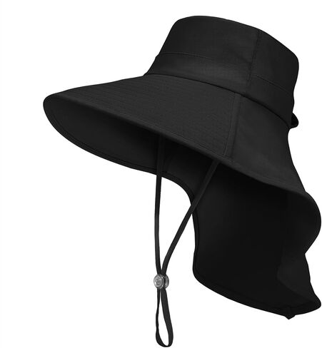Sun Hats for Women UV Protection Fishing Hiking Hat with Neck Flap Wide Birm Boonie Hat Women&Men in Saudi Arabia