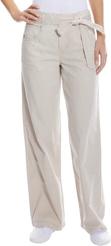O A T NEW YORK Women's Contemporary High-Rise Belted Wide, Stylish Pants in Saudi Arabia
