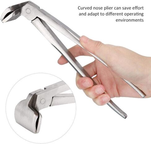 Leather Clamp Plier Leather Edge Adjustment Press Flatten Plier for Wallet Bag Belt Making DIY Leather Craft Accessory in Saudi Arabia