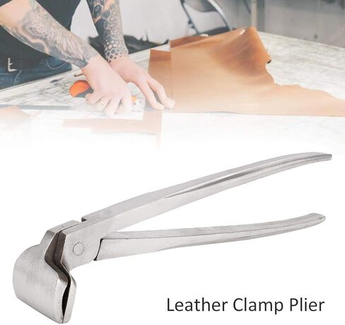 Leather Clamp Plier Leather Edge Adjustment Press Flatten Plier for Wallet Bag Belt Making DIY Leather Craft Accessory in Saudi Arabia