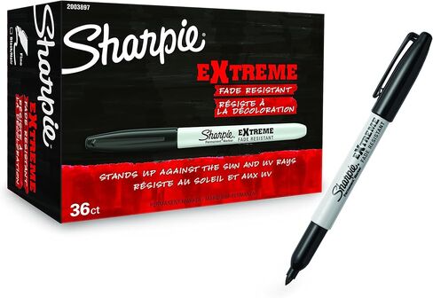 SHARPIE Extreme Permanent Markers, 12-Pack, Green (1927435) in Kuwait