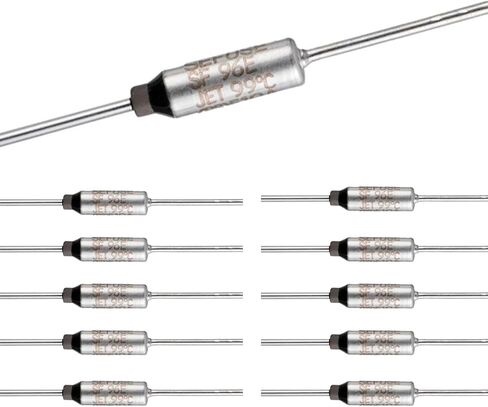 SF96E SEFUSE 10A 250V الصمامات الحرارية 99 درجة مئوية انقطاع حراري حزمة من 10 قطع الدائرة قطع درجة الحرارة مصهر حراري in Kuwait