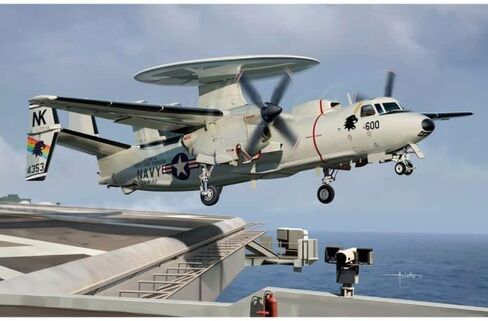 Academy 12623 1/144 US Navy E-2C Hawkeye VAW-113 Black Eagles Plastic Model in Saudi Arabia