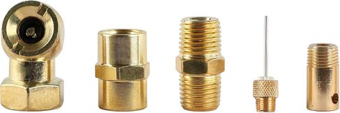 Air Compressor Accessories Kit 14 Accessory Piece, Hose Connector and Nozzles Set in Kuwait