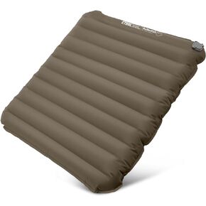 BOHONOMAD Inflatable Seat Cushion,Portable Stadium Bleacher Sitting Pad - 15.7''x13.6''x1.8'',Lightweight Moisture and Water Resistant Camping Chair Mat for Outdoor Travel Office Airplane Car