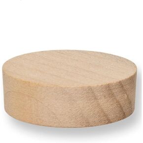 1-Inch Maple Flat Head Plugs, Side/Face Grain, Great for Furniture, Tables, Chairs, Cabinetry and Crafts Projects, Pack of 20