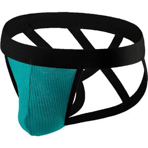 ملابس داخلية مثيرة منخفضة الارتفاع للرجال مزودة بحقيبة قابلة للتنفس وأحزمة رياضية in Kuwait