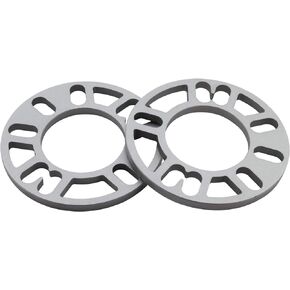 DCVAMOUS 2 قطعة 4X98 4X100 4X114.3 4X115 5X100 5X108 5X110 5X112 5X114.3 5X115 5X120 5X127 5X4.5 5X4.75 5X5 فواصل العجلات العالمية 1/2 بوصة (12 مم) لإطارات 4 و5 العروة نمط الترباس 98 مم إلى 127 مم