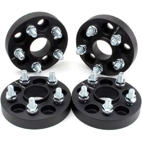 Hubcentric Wheel Spacers 5x100 with M12x1.5 Studs 54.1 mm Bore 1 inch 4pcs Compatible for Toyota Corolla 2003-2024 Lexus CT200H 2011-2017 Scion TC 2004-2010