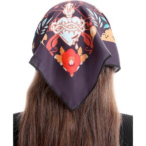 Bozidol Catholic Veil Head Scarf - Bandana Chapel Veils Catholic Camellia Sacred Heart Mantilla Mass Head Veils for Church