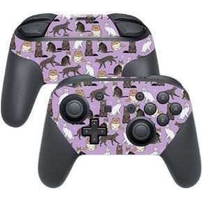 MightySkins Skin Compatible with Nintendo Switch Pro Controller - Cat Chaos | Protective, Durable, and Unique Vinyl Decal wrap Cover | Easy to Apply, Remove, and Change Styles | Made in The USA