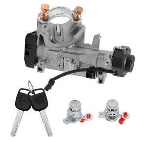 35100-SDA-A71 Ignition Switch with Door Lock Cylinder Replacement for Honda Accord S2000 CR-V Element 2003-2005 Replaces 06350-SAA-G30 72145-S73-003 72145-S9A-013